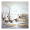 Πίνακας σε καμβά Sailer I Inart 100x3x100εκ 296-000026