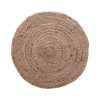 Χαλί Solon Inart μπεζ γιούτα 100x100x1εκ 302-000015