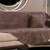 Beauty Home Ριχτάρι Τριθέσιο Classy 180x300 Art 8117 Τριθέσιο Καφέ