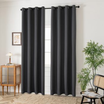 Alternative view of Ύφασμα κουρτίνας Blackout jacquard σκίασης Glare Art 8444 Φ280 Ανθαρκί
