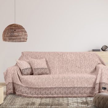 Μαξιλαροθήκη διακοσμητική Art 8548 40x40 Ροζ   Beauty Home