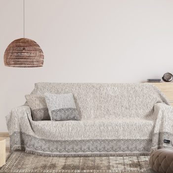 Μαξιλαροθήκη διακοσμητική Art 8549 40x40 Εκρού   Beauty Home