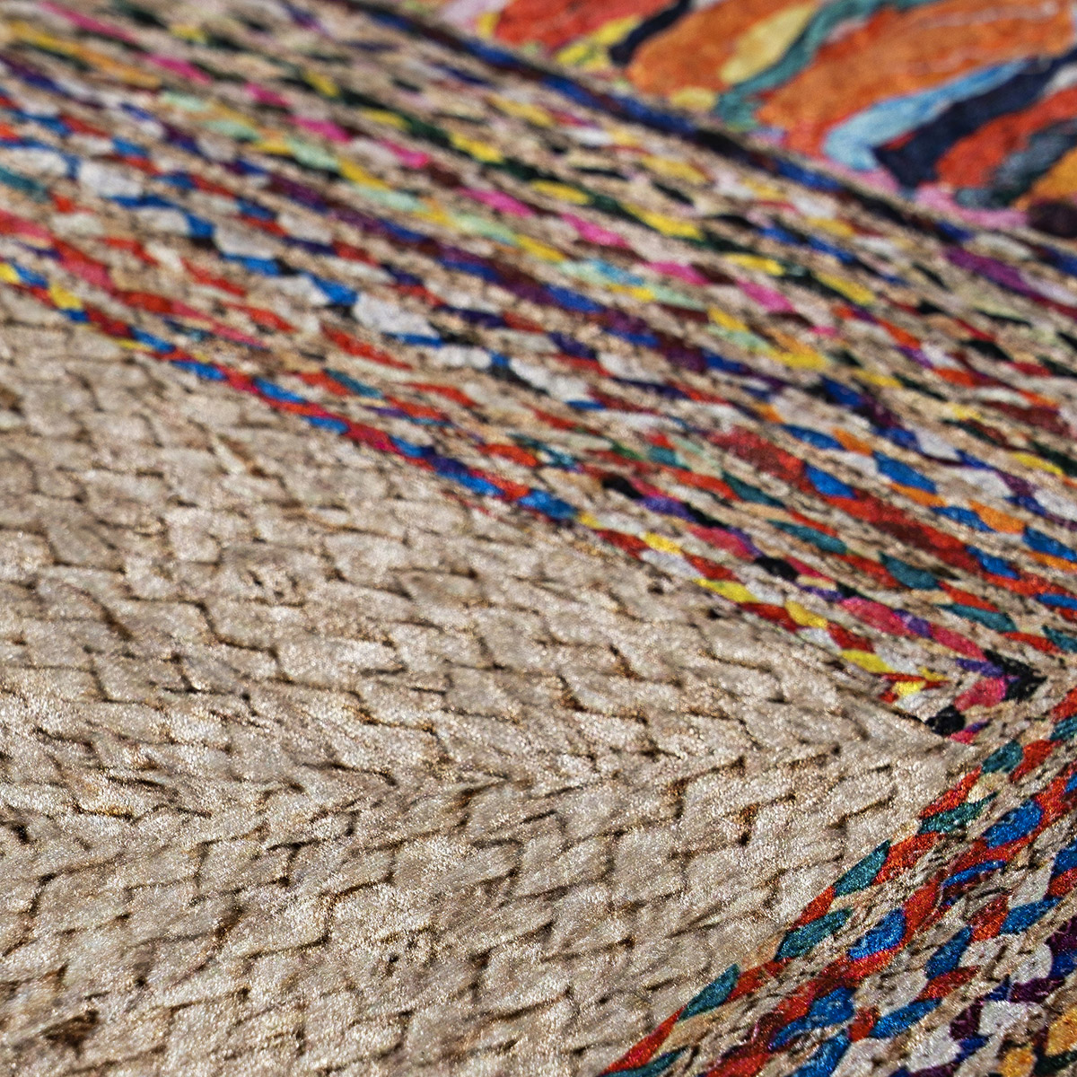 Πατάκι Jute Art 9133 65x140 Εμπριμέ - Image 3