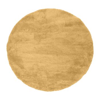 Beauty Home Ροτόντα 133x133 Fluffie Art 9617 Yellow Κίτρινο