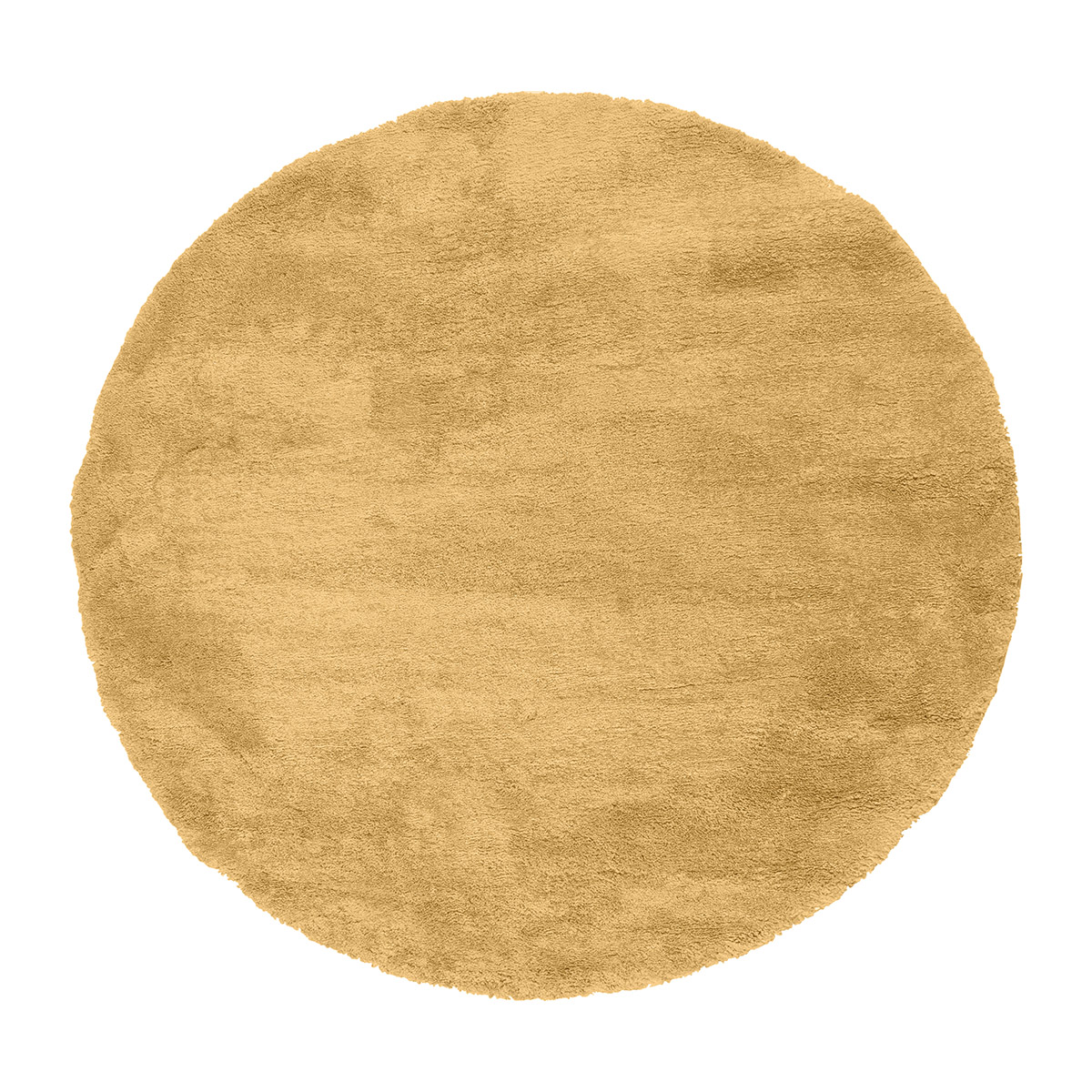 Beauty Home Ροτόντα 133x133 Fluffie Art 9617 Yellow Κίτρινο
