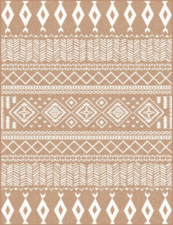 Καλοκαιρινό Χαλί MIRIEL NUDE 4Διαστάσεις 66% viscose - 34% cotton