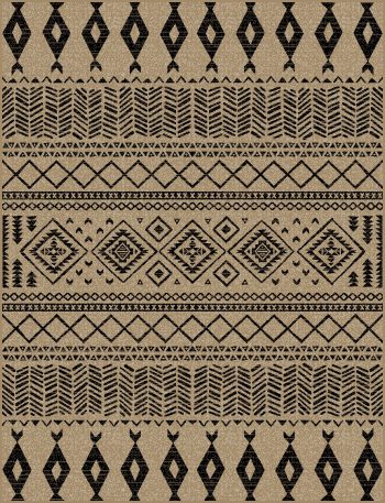Καλοκαιρινό Χαλί MIRIEL BEIGE 4Διαστάσεις 66% viscose - 34% cotton