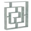 Βιβλιοθήκη Nardy pakoworld λευκό μαρμάρου 125x22x129εκ 049-000075