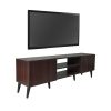 Έπιπλο τηλεόρασης Icarus pakoworld μελαμίνης καρυδί-wenge 150x32x46εκ 049-000077