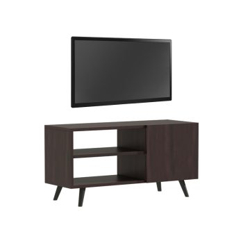 Έπιπλο τηλεόρασης Orianne pakoworld μελαμίνης καρυδί-wenge 90x32x46εκ 049-000079