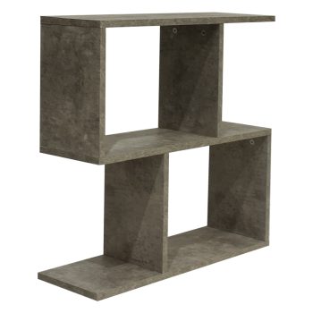 Βοηθητικό τραπέζι Kora pakoworld μελαμίνης γκρι oak 60x20x60εκ 049-000086