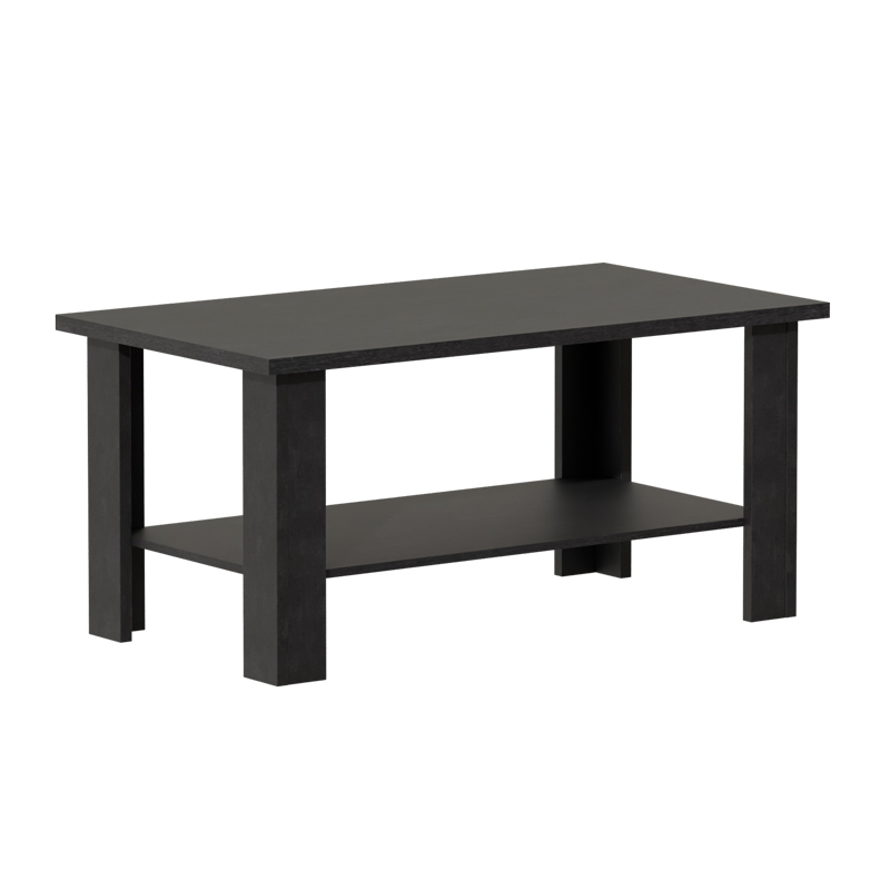 Τραπέζι σαλονιού Riano pakoworld zebrano μελαμίνης 89x49.5x42εκ 049-000097