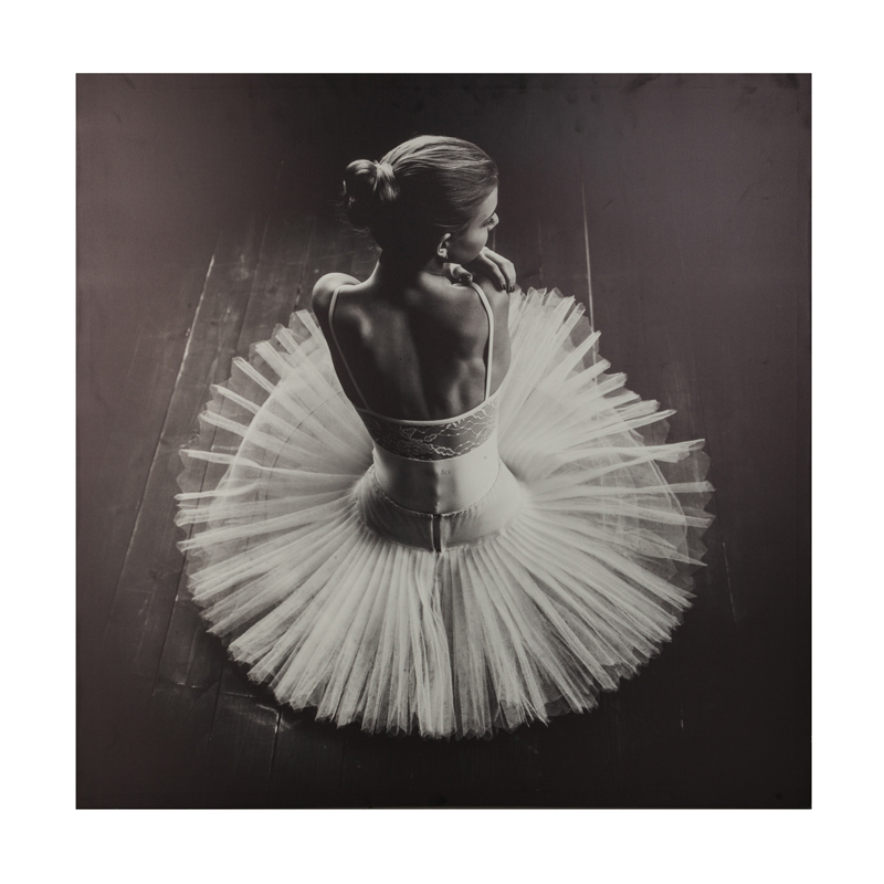 Πίνακας σε καμβά Dancer pakoworld mdf 78x3x78εκ 199-000567