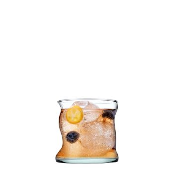 AMORF WATER 340CC H: 8.6 D: 8.4CM MADE OF RECYCLED GLASS P/1152 GB4.OB24 SP420224K4 Espiel