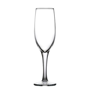 MODA CHAMPAGNE FLUTE TEMPERED 165CC H:18.3CM P/1200 FLX12 SP440166K12 Espiel