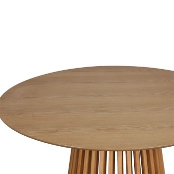 Alternative view of Τραπέζι Domonic  φυσικό Φ120x75εκ