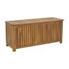 Μπαούλο Zarco pakoworld ξύλο ακακίας φυσικό 130x45x58εκ 282-000001