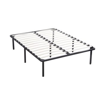 Σομιές μεταλλικός Quinnton pakoworld 140x190x35εκ 285-000002