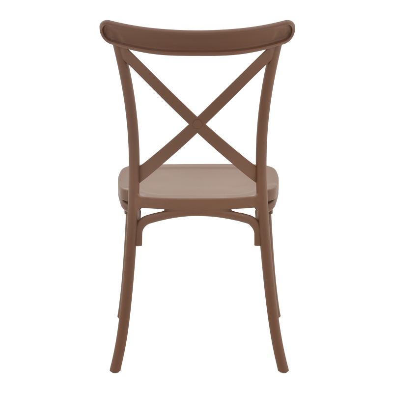 Καρέκλα Crossie pp μόκα 51x48x90εκ - Image 5