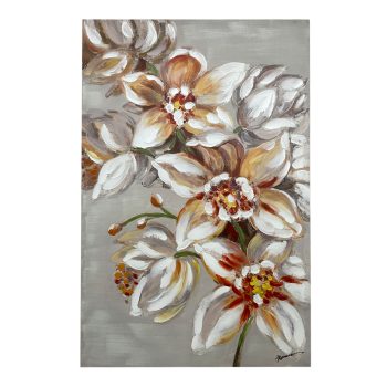 Πίνακας σε καμβά Flourish I Inart 80x3x120εκ 301-000014