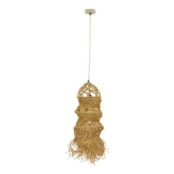 Φωτιστικό οροφής Frola Inart E27 φυσικό Φ25x115εκ 311-000010