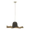 Φωτιστικό οροφής Darla Inart E27 φυσικό Φ57x110εκ 311-000013