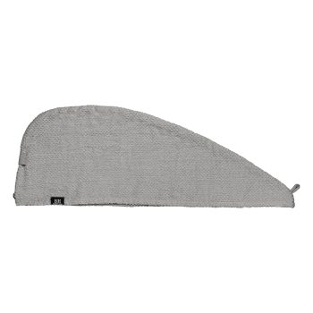 Alternative view of Πετσέτα μαλλιών Turban Art 3406 Γκρι