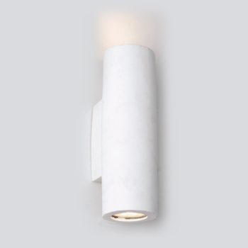 Alternative view of InLight Επιτοίχιο φωτιστικό λευκό από γύψο 2XGU10 D:25cm (43404)
