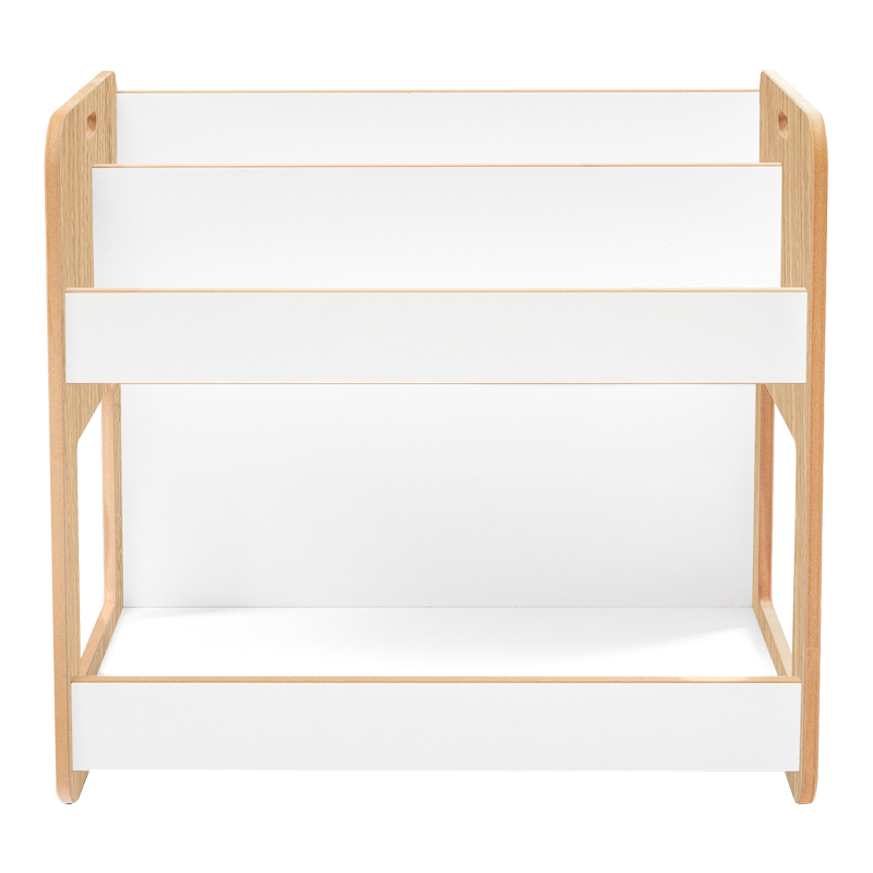 Ραφιέρα Dovere φυσικό-λευκό mdf 56x34x55εκ - Image 2