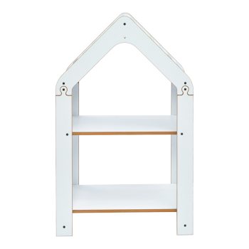 Alternative view of Ραφιέρα τ. Montessori Zoilen  λευκό-μπλε mdf 50x30x80εκ