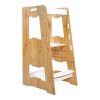 Πύργος εκμάθησης Farsene pakoworld φυσικό-λευκό mdf 40x50x90εκ 120-000441