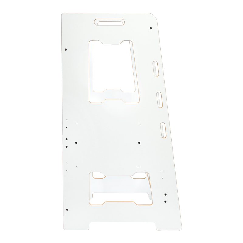 Πύργος εκμάθησης Farsene λευκό mdf 40x50x90εκ - Image 2