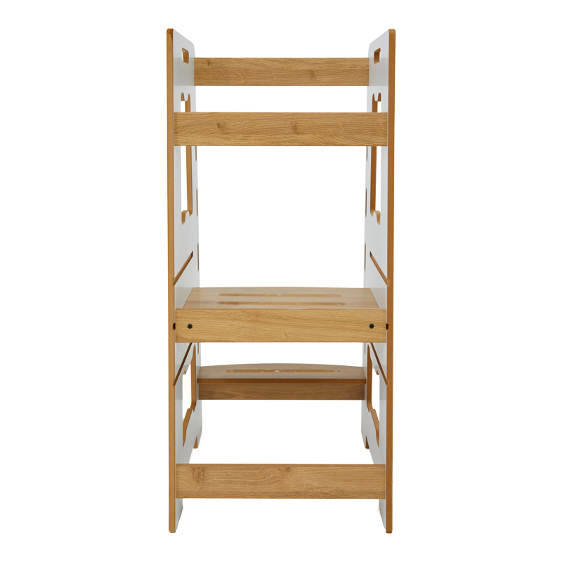 Πύργος εκμάθησης Farsene λευκό-φυσικό mdf 40x50x90εκ - Image 5