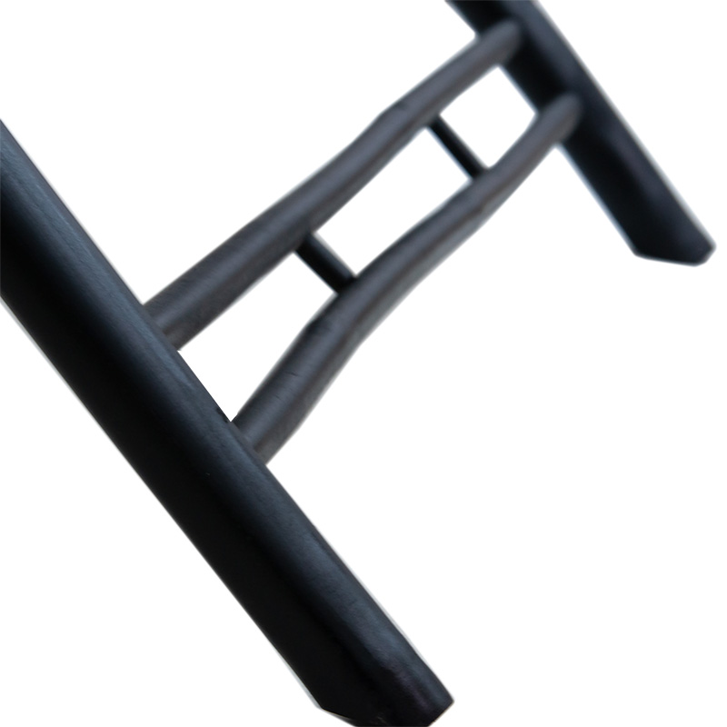 Τραπέζι Badou πτυσσόμενο bamboo μαύρο 150x80x77εκ - Image 5