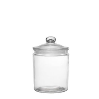 ΓΥΑΛΙΝΟ ΔΟΧΕΙΟ ΜΕ ΚΑΠΑΚΙ M 2LT 14Χ14Χ21ΕΚ JAR110K6 Espiel