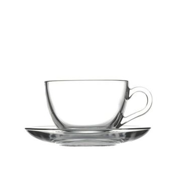 BASIC CUP&SAUCER 238CC CAPPUCCINO 13.7X6.5 CM. P/720 GB6.OB24 SP97948G6 Espiel