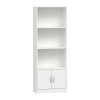 Βιβλιοθήκη Negan pakoworld λευκό μελαμίνης 60x29x166εκ 248-000016