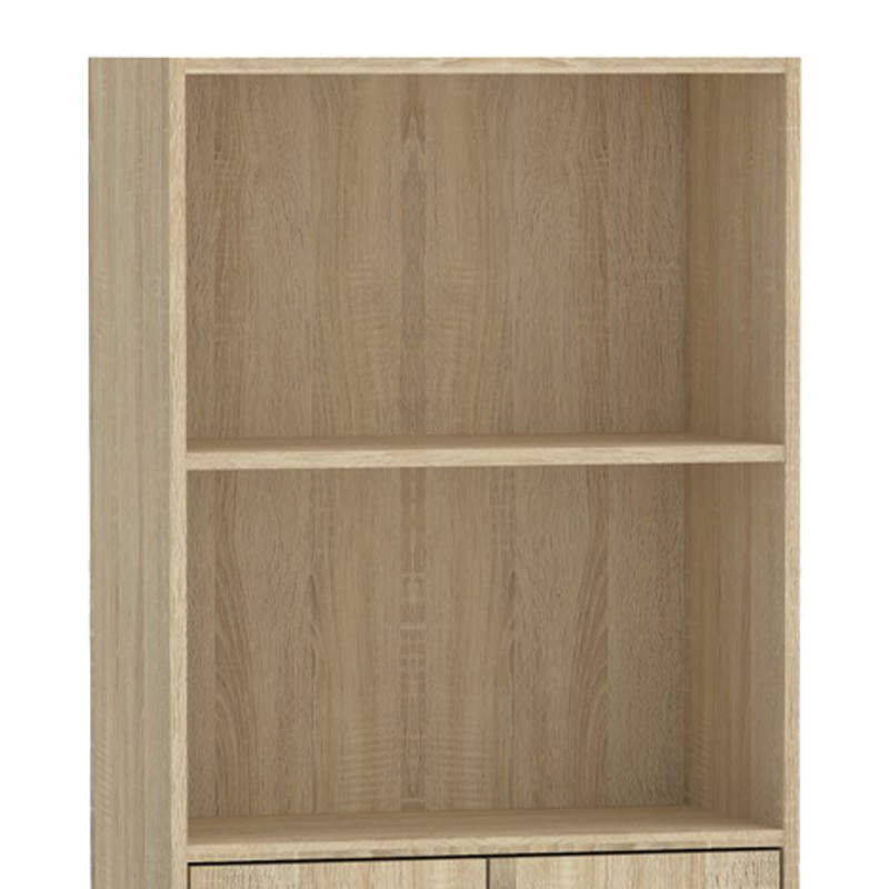 Βιβλιοθήκη Negan sonoma μελαμίνης 60x30x120εκ - Image 3
