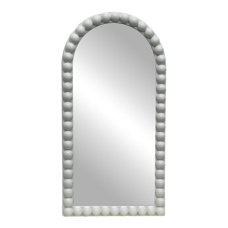 Καθρέπτης Pavloval Inart ασημί pp 42x81x3.5εκ 298-000012