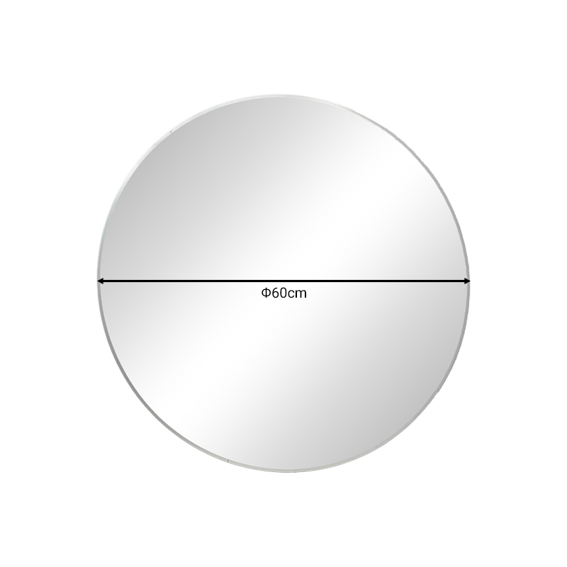 Καθρέπτης Nhaos χρυσό αλουμίνιο Φ60x2.5εκ - Image 2