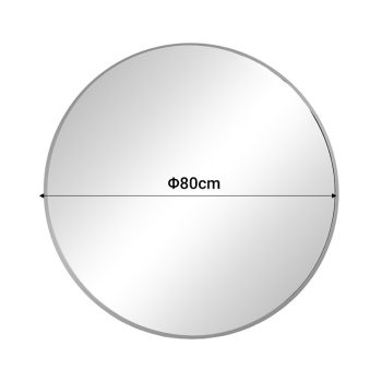 Alternative view of Καθρέπτης Emmett  χρυσό αλουμίνιο Φ80x2.5εκ