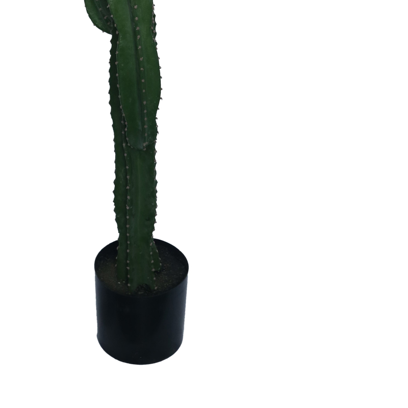 Διακοσμητικό φυτό Cactus I σε γλάστρα Inart πράσινο pp Υ155εκ - Image 3