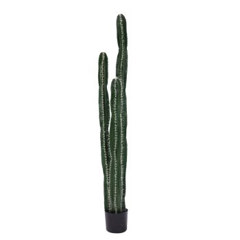 Διακοσμητικό φυτό Cactus II σε γλάστρα Inart πράσινο pp Υ155εκ 316-000023