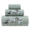 Beauty Home Σετ πετσέτες Art 3394 Σετ 3τμχ Βεραμάν