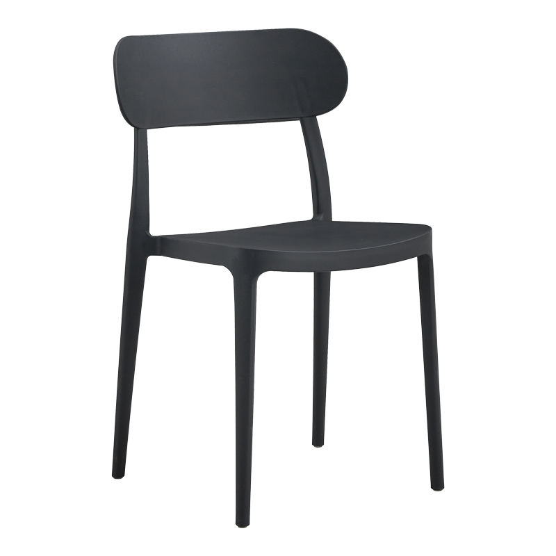 Καρέκλα Amvroan pakoworld με UV protection ανθρακί pp 51x49x79.5εκ 262-000034