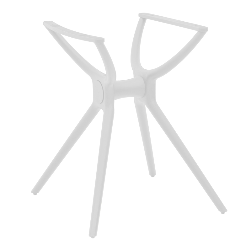 Βάση τραπεζιού Herno pakoworld λευκό pp 60x61x73εκ 262-000040