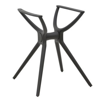 Βάση τραπεζιού Herno pakoworld μαύρο pp 60x61x73εκ 262-000041