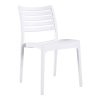 Καρέκλα Gerko pakoworld με UV protection λευκό pp 57x46x83εκ 262-000047