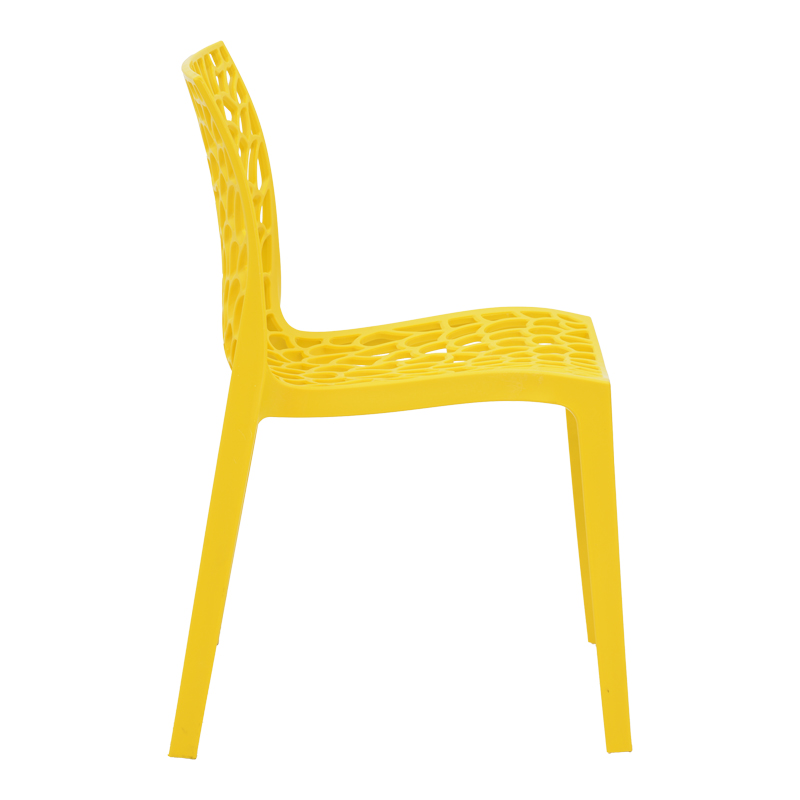 Καρέκλα Hush με UV protection PP κίτρινο 50.5x54x79.5εκ. - Image 3