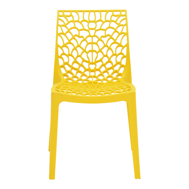 Καρέκλα Hush με UV protection PP κίτρινο 50.5x54x79.5εκ. - Image 4